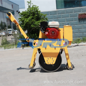 Small Superior Performance Single Drum Vibratory Road Roller With Honda Gasoline Engine FYL-450